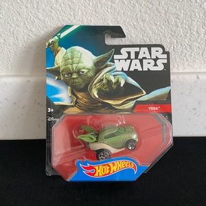 2014 Mattel Hot Wheels Disney Star Wars Yoda Car